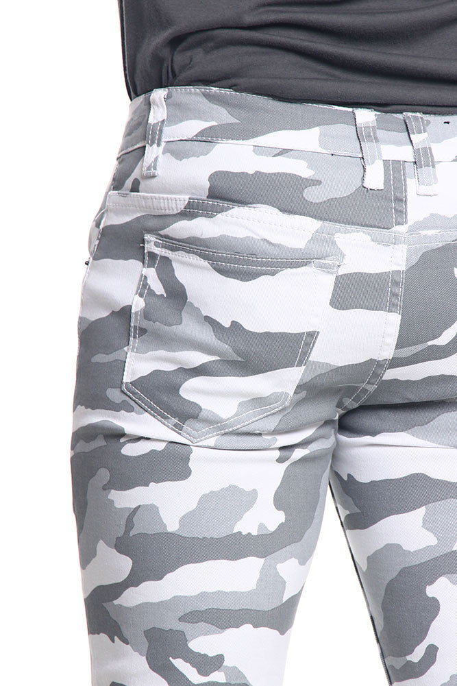 Men's Camo Skinny Jeans