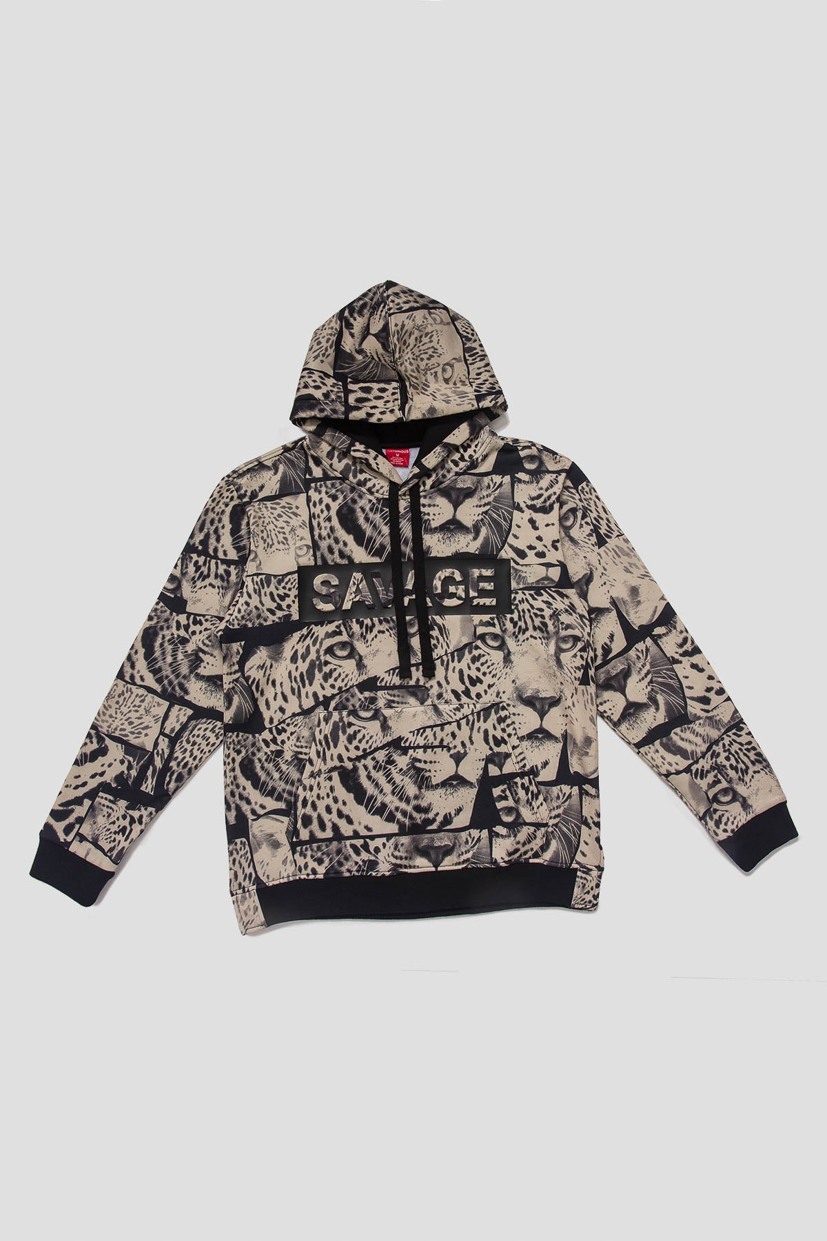 Savage Leopard Fleece Pullover
