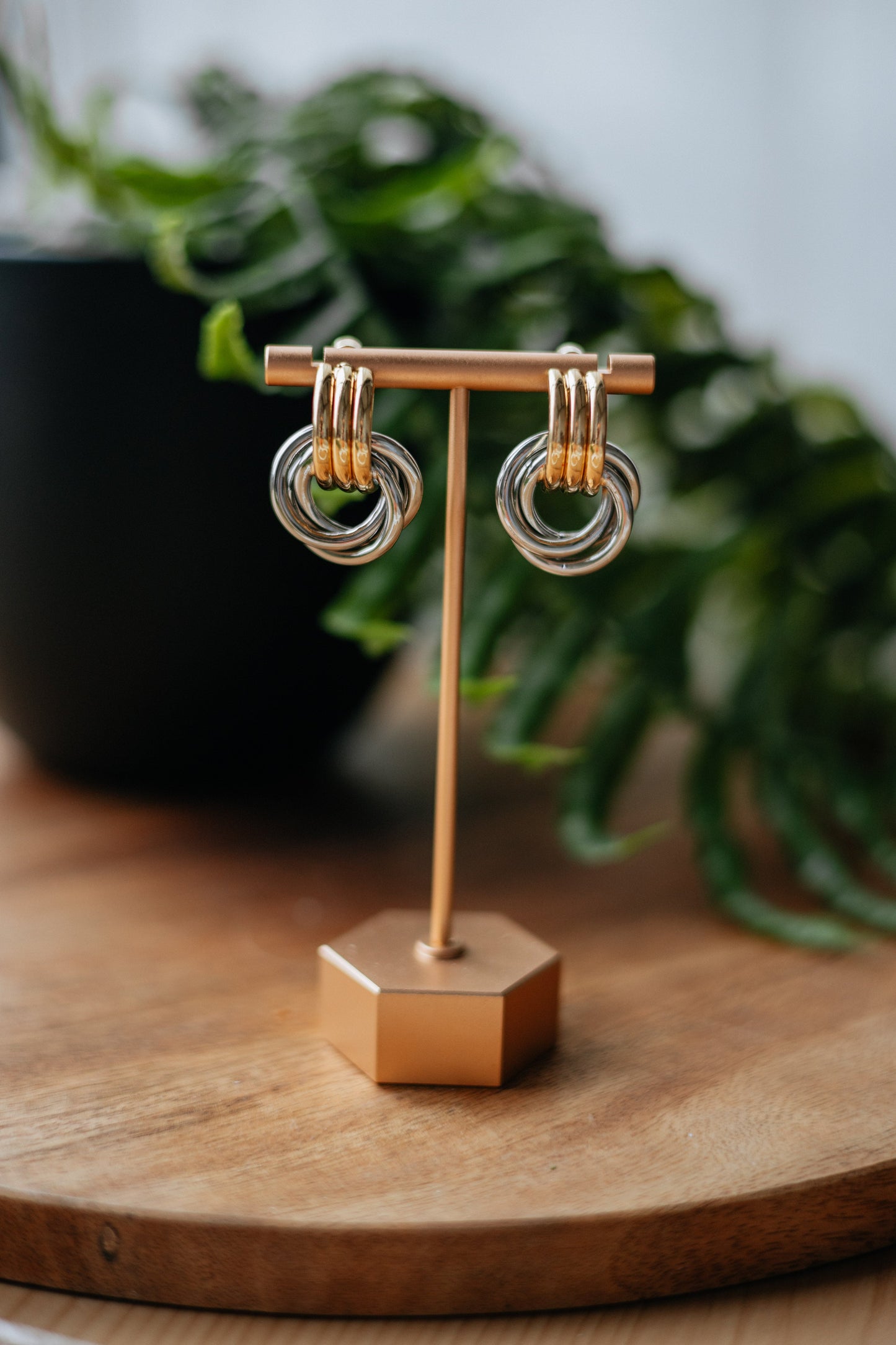 Valoria Two-Tone Earrings