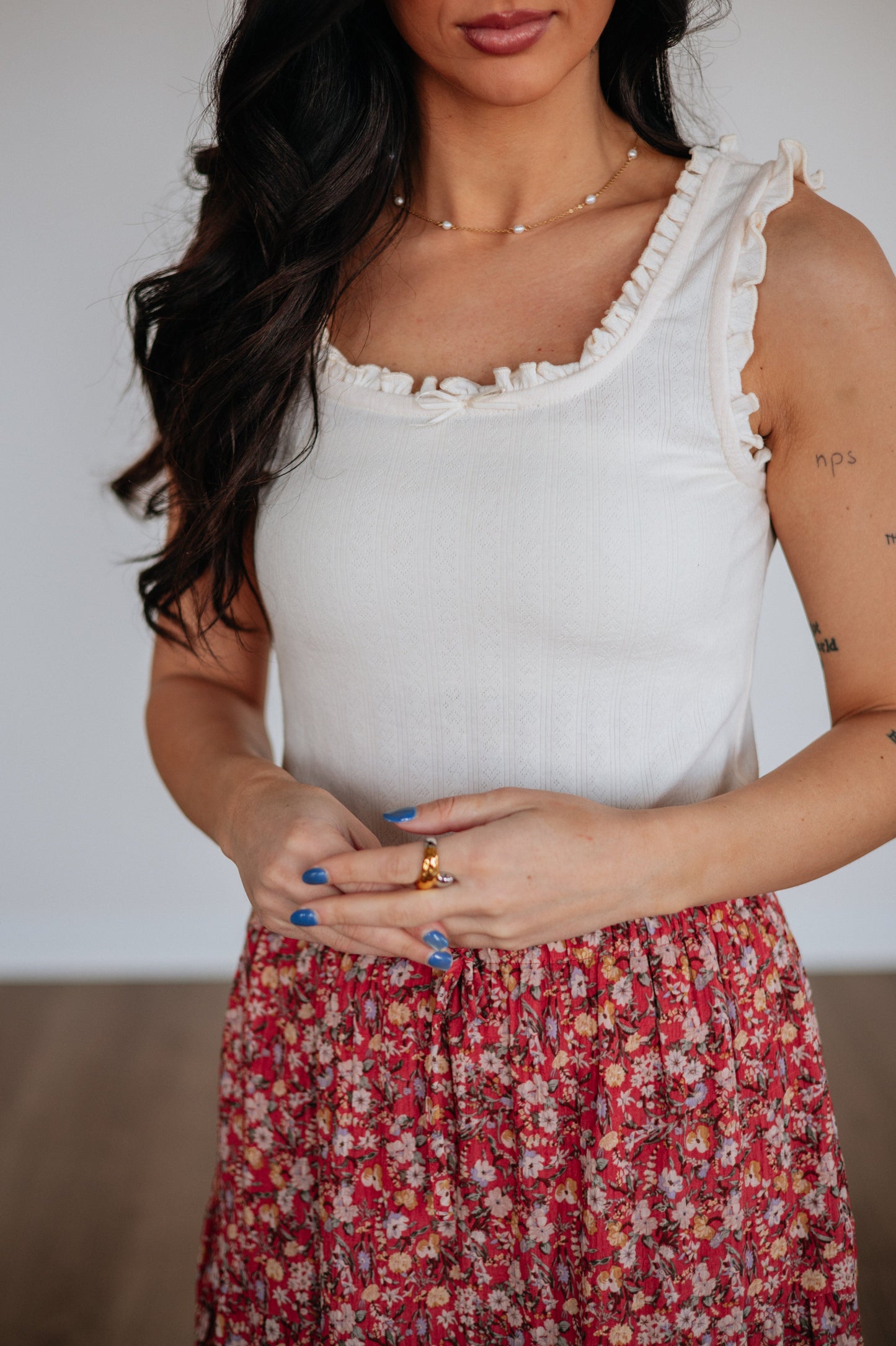 Ruthie Pointelle Tank