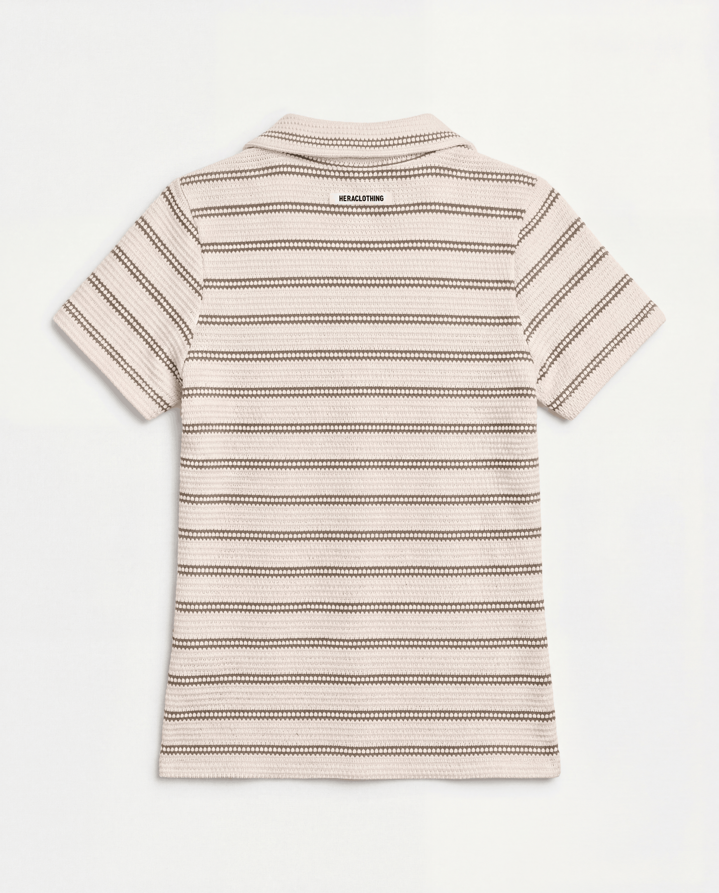 Womens Resort Crochet Polo