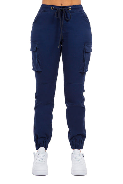 Women's Essential High Rise Cargo Joggers