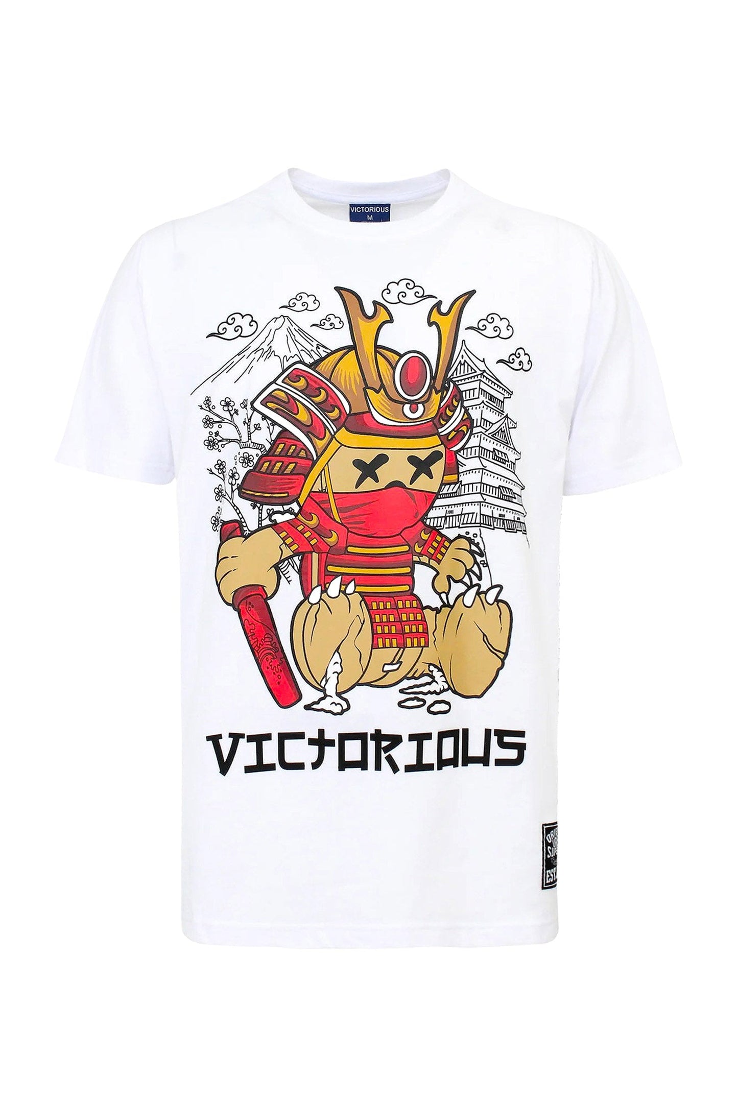 Men's Samurai Bear Graphic T-Shirt