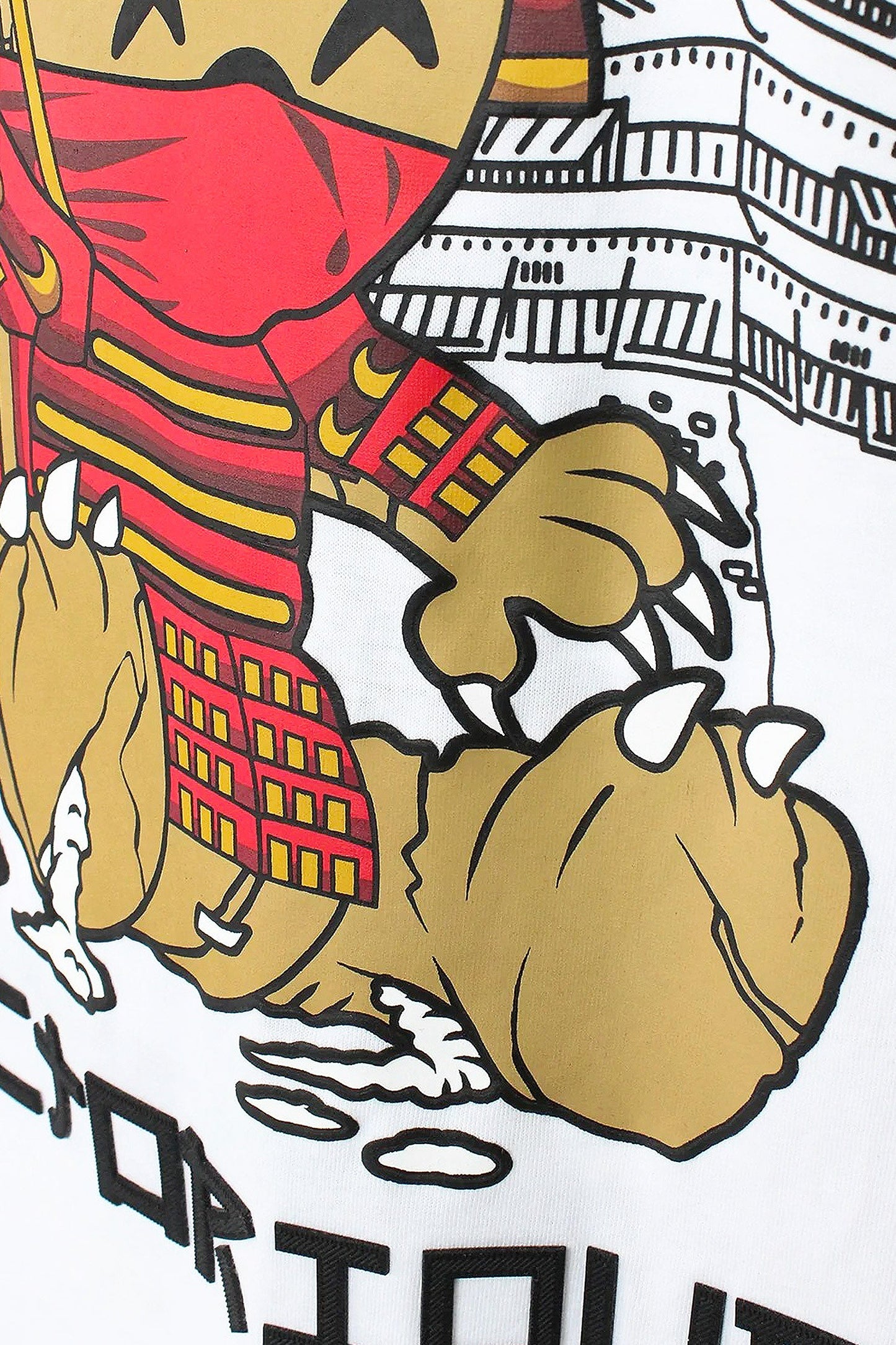 Men's Samurai Bear Graphic T-Shirt