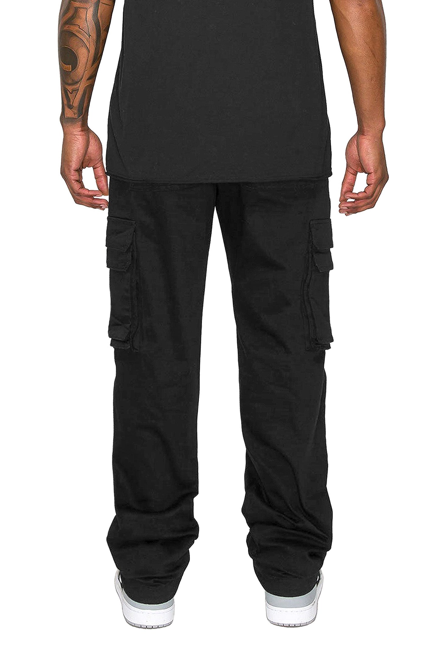 Men's Baggy Relaxed Fit Multiple Pocket Cargo Pants