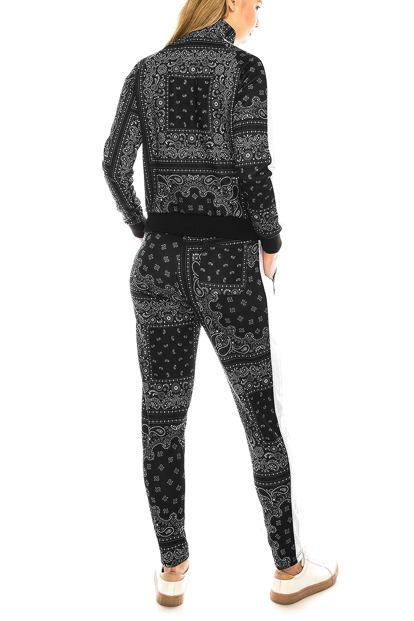 Women's Bandana Paisley Track Suits