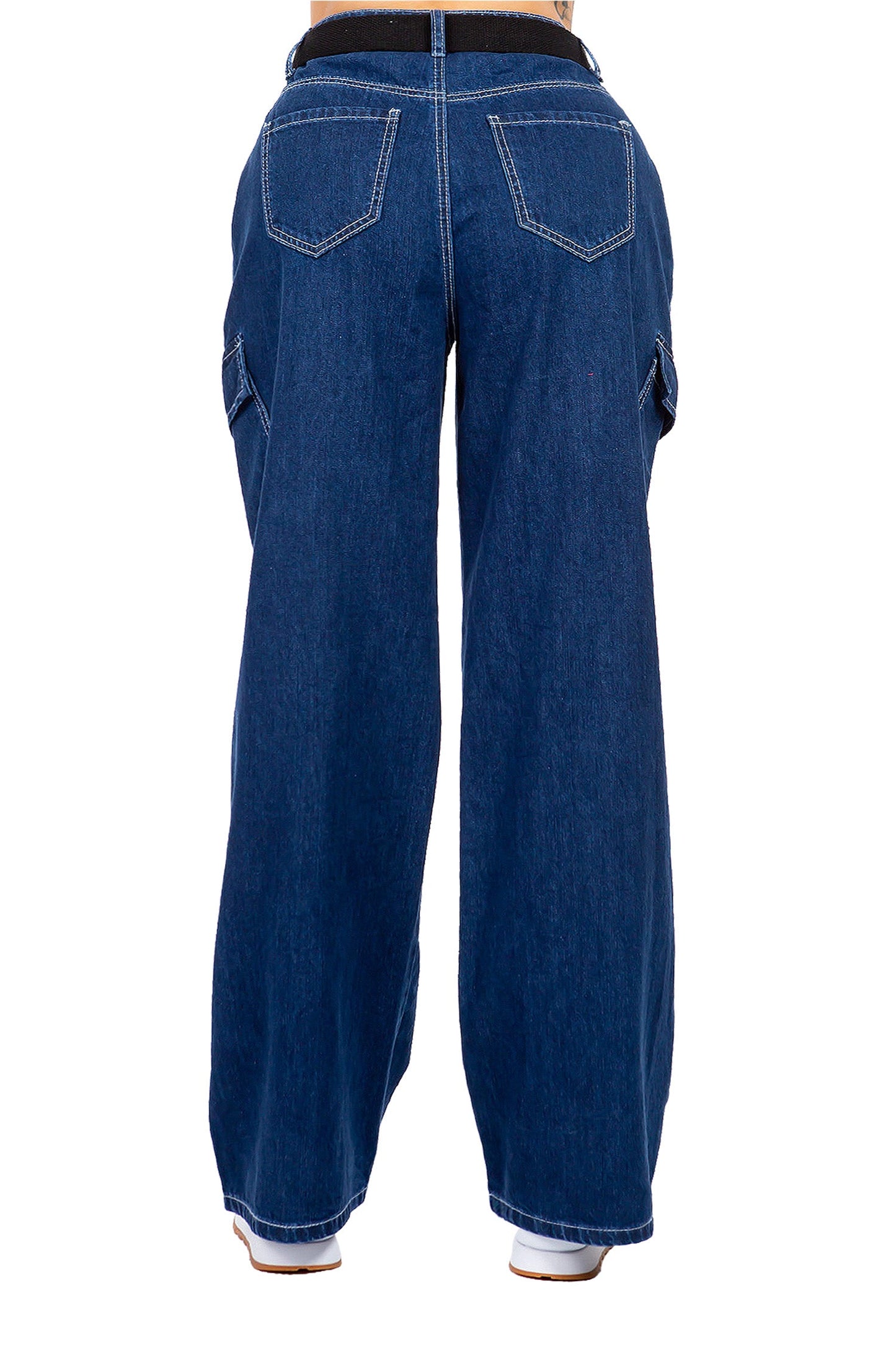 Women's Essential High Rise Carpenter Wide Leg Jeans