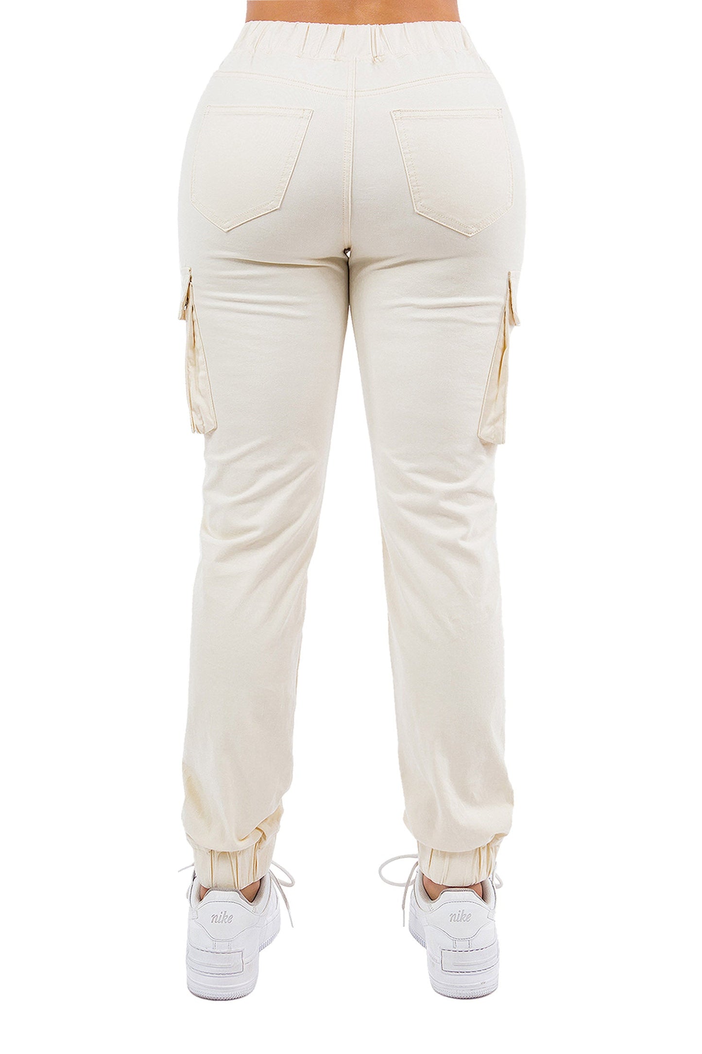 Women's Essential High Rise Cargo Joggers