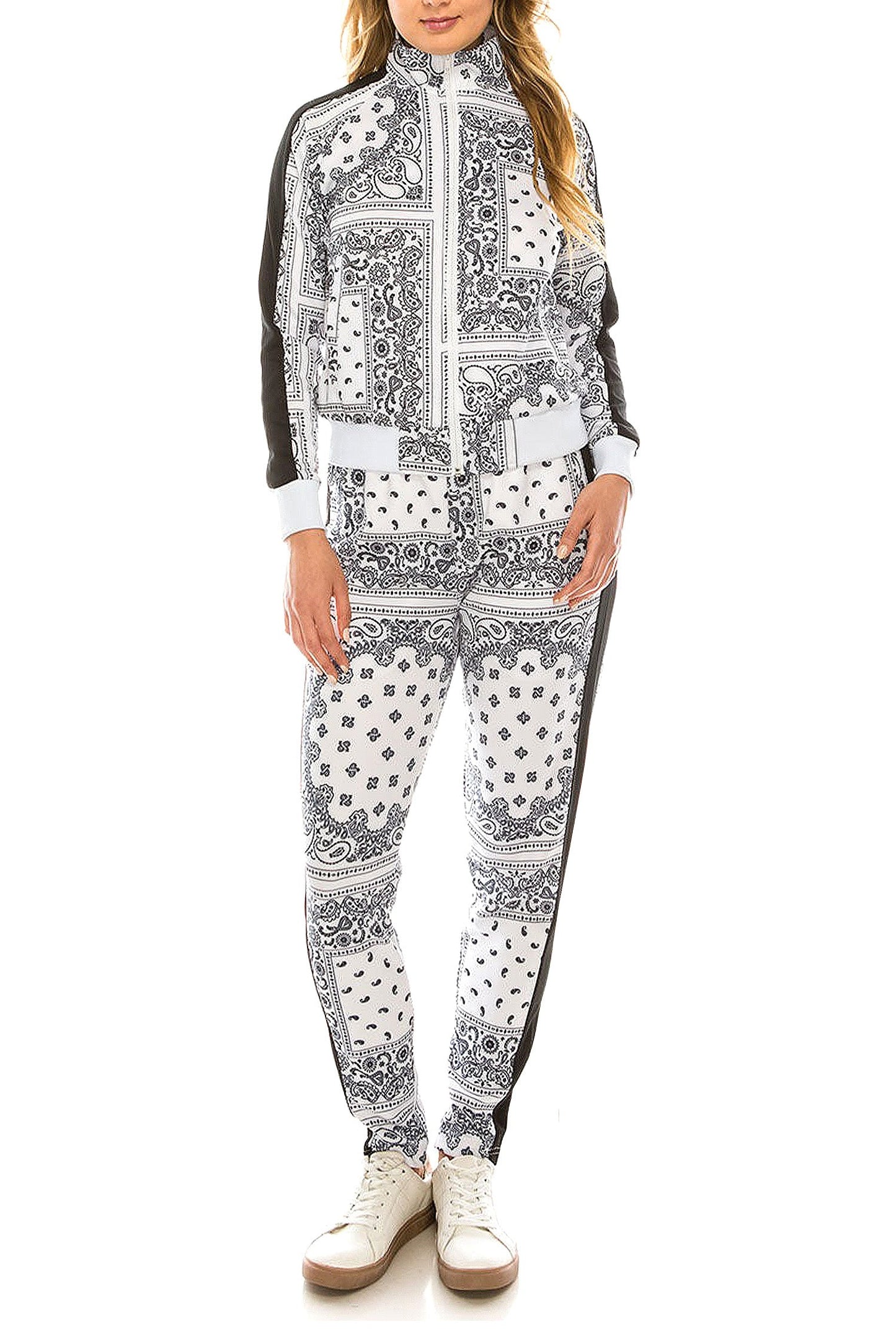 Women's Bandana Paisley Track Suits