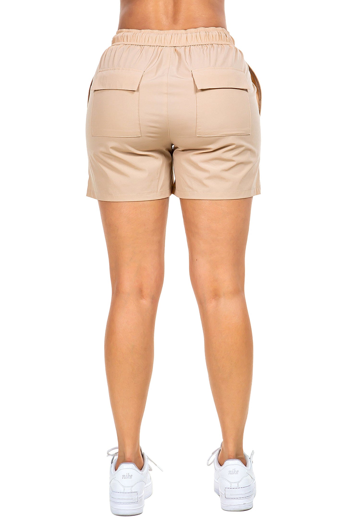 Women's Essential Light Weight Cargo Nylon Shorts