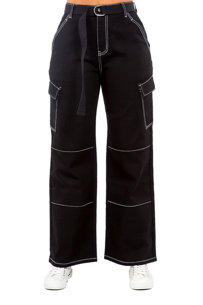 Women's Essential High Rise Carpenter Wide Leg Jeans