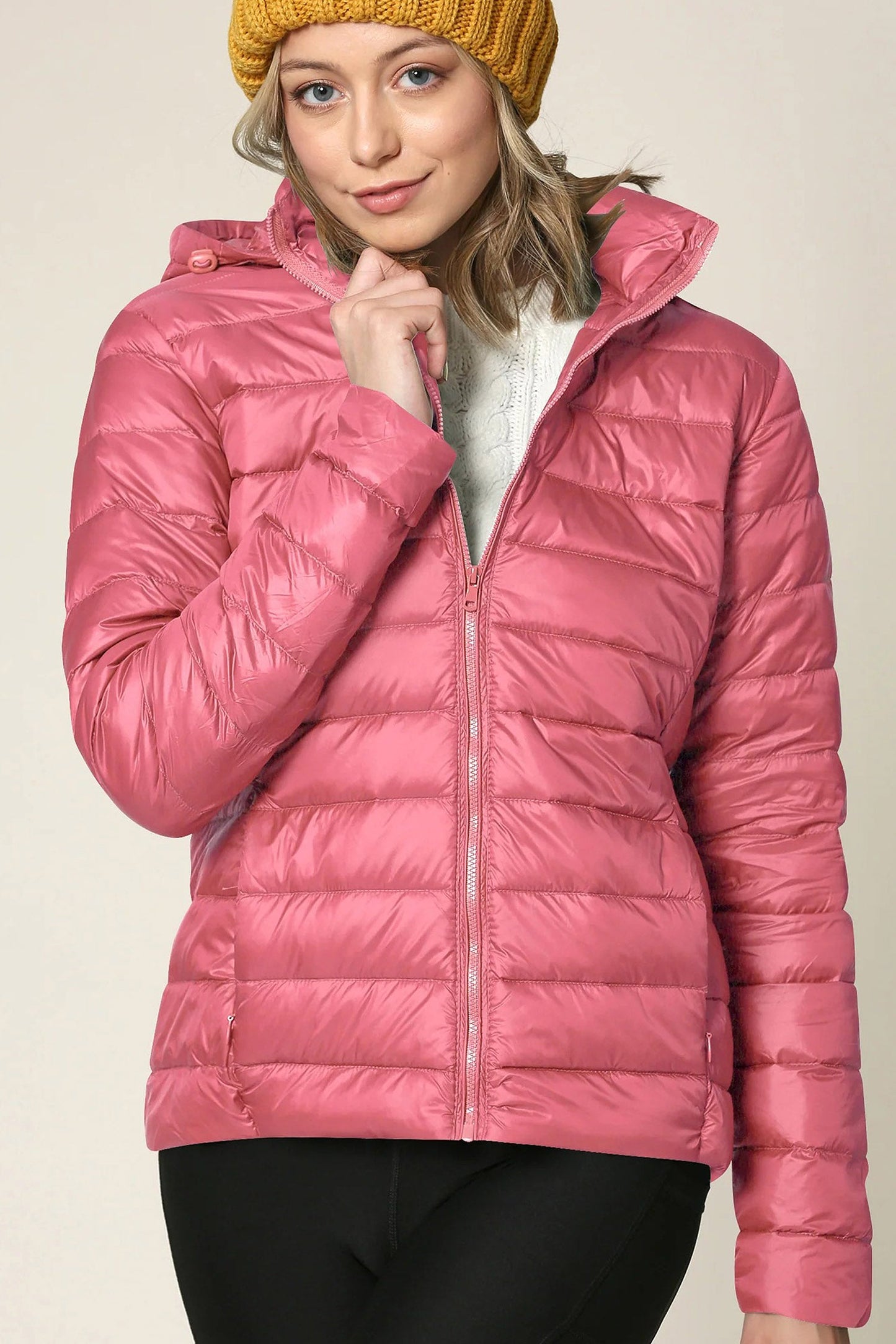 Women's Essential Ultra Light Weight Packable Down Jacket