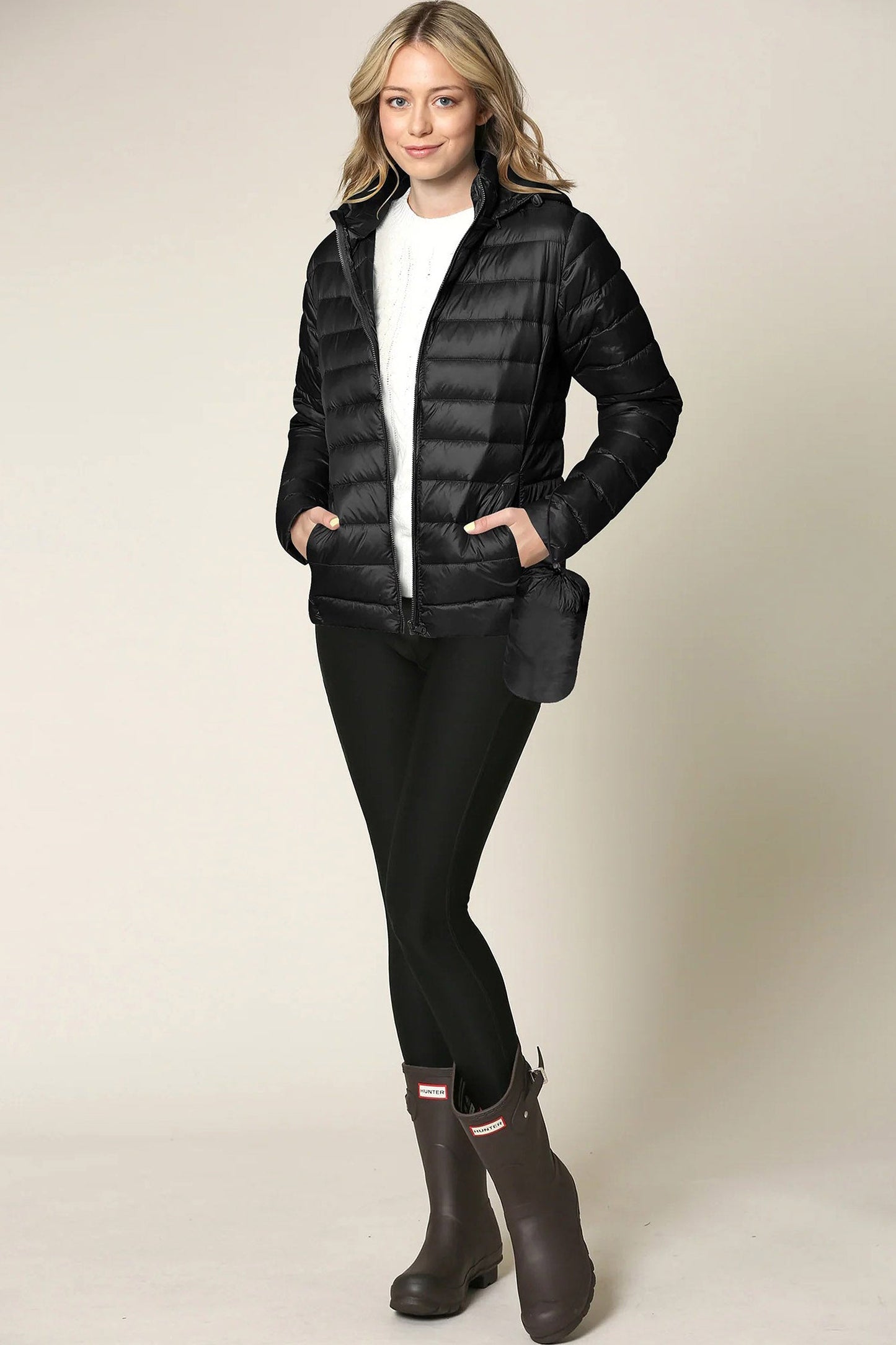 Women's Essential Ultra Light Weight Packable Down Jacket