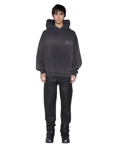 ACE EKCESS HOODIE GREY FADE