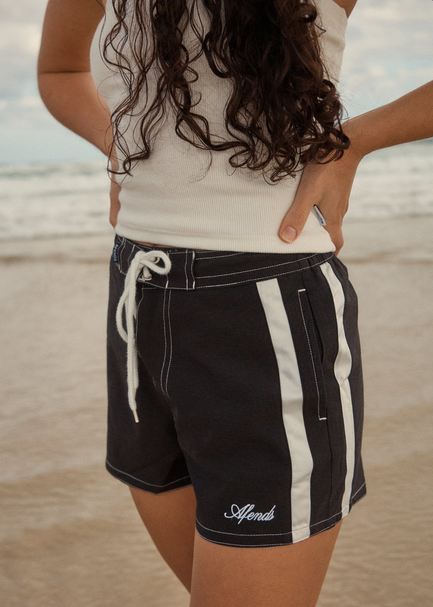 AFENDS Womens Ellia - Boardshorts - Black