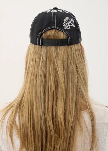 AFENDS Unisex Motor - Six Panel Cap - Black