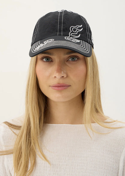 AFENDS Unisex Motor - Six Panel Cap - Black