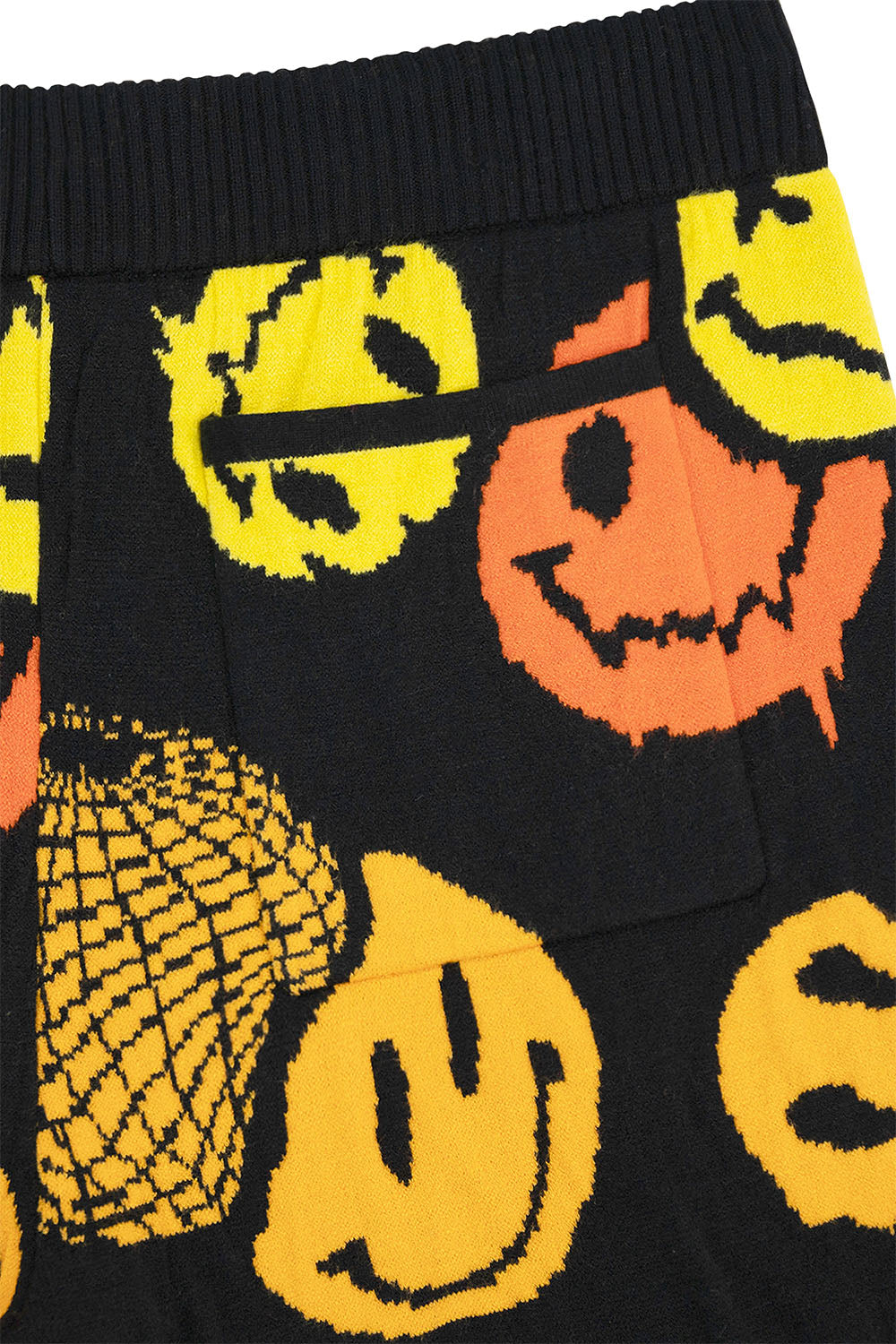 Men's Smiley Sweater Shorts
