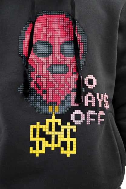 Men's No Days Off 3D Lego Hoodie