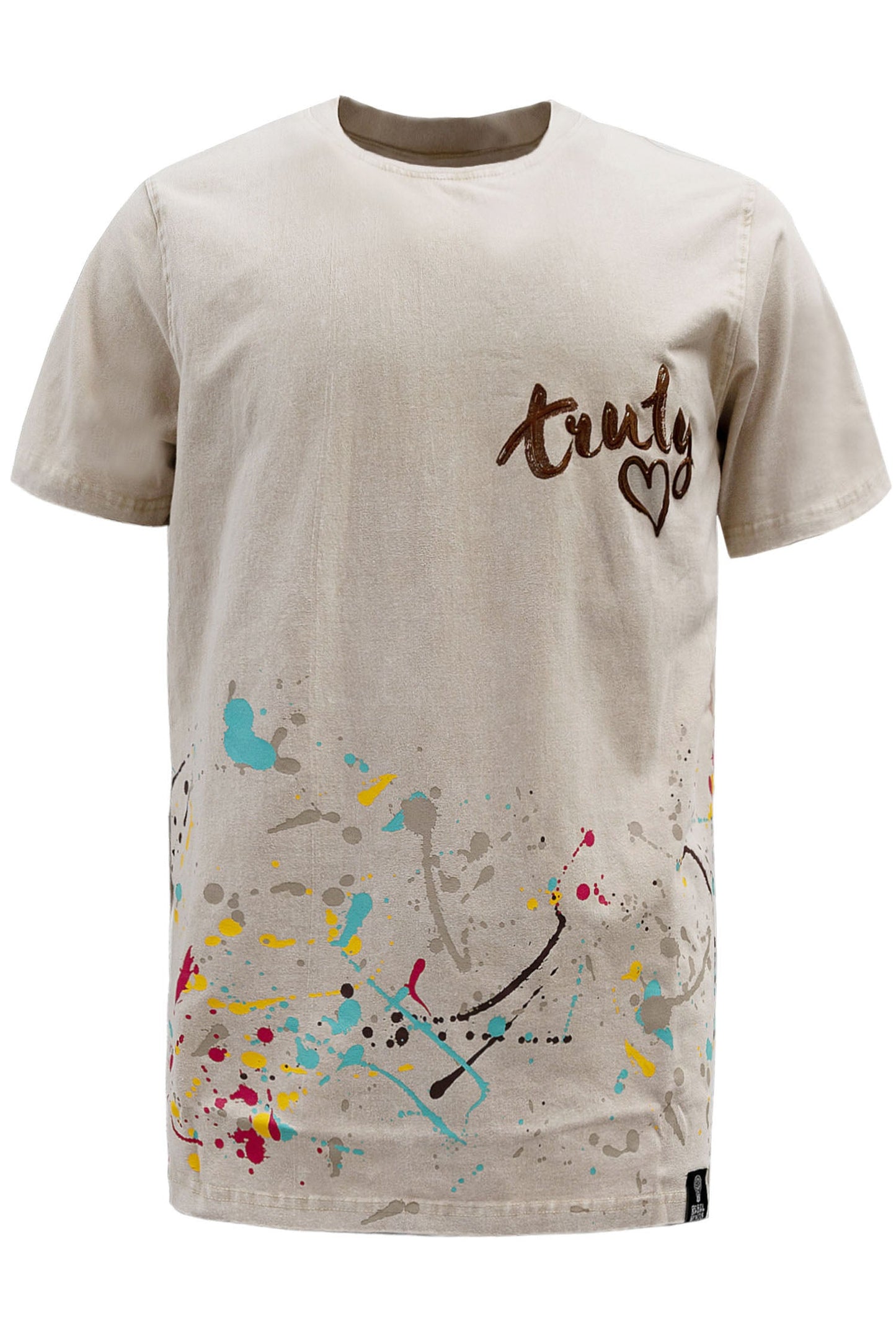 Men's Truly Yours Paint Splatter Graphic T-Shirt