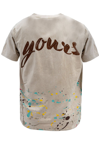 Men's Truly Yours Paint Splatter Graphic T-Shirt