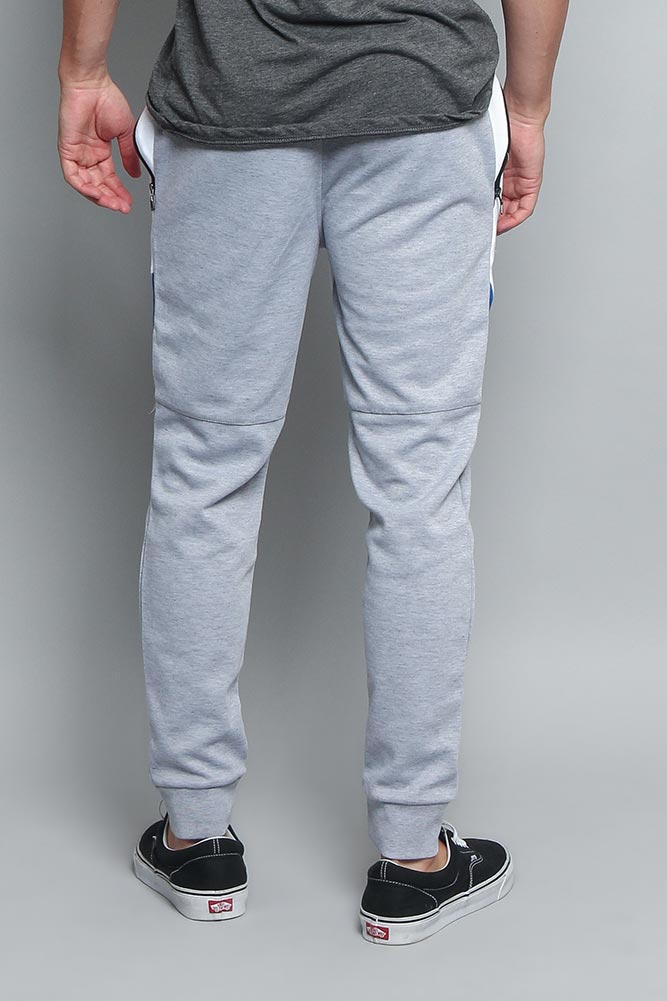 Tri Color Blocked Sweat Pants