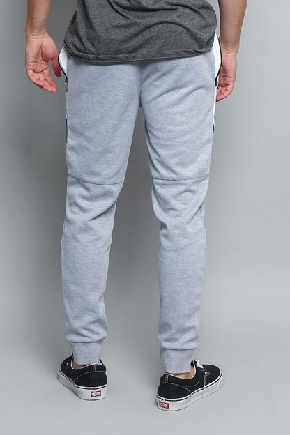 Tri Color Blocked Sweat Pants