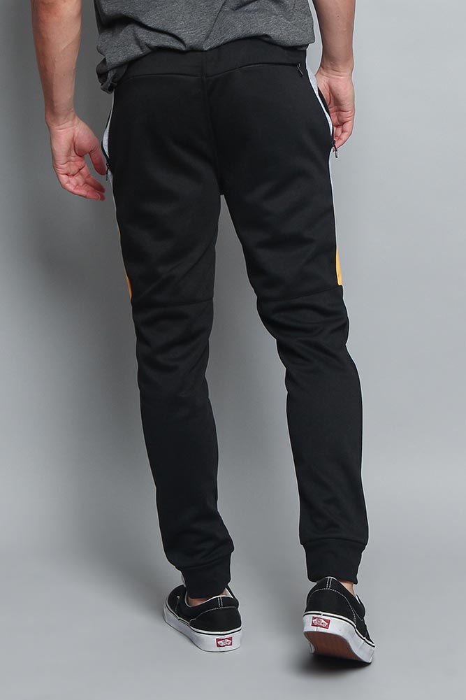 Tri Color Blocked Sweat Pants