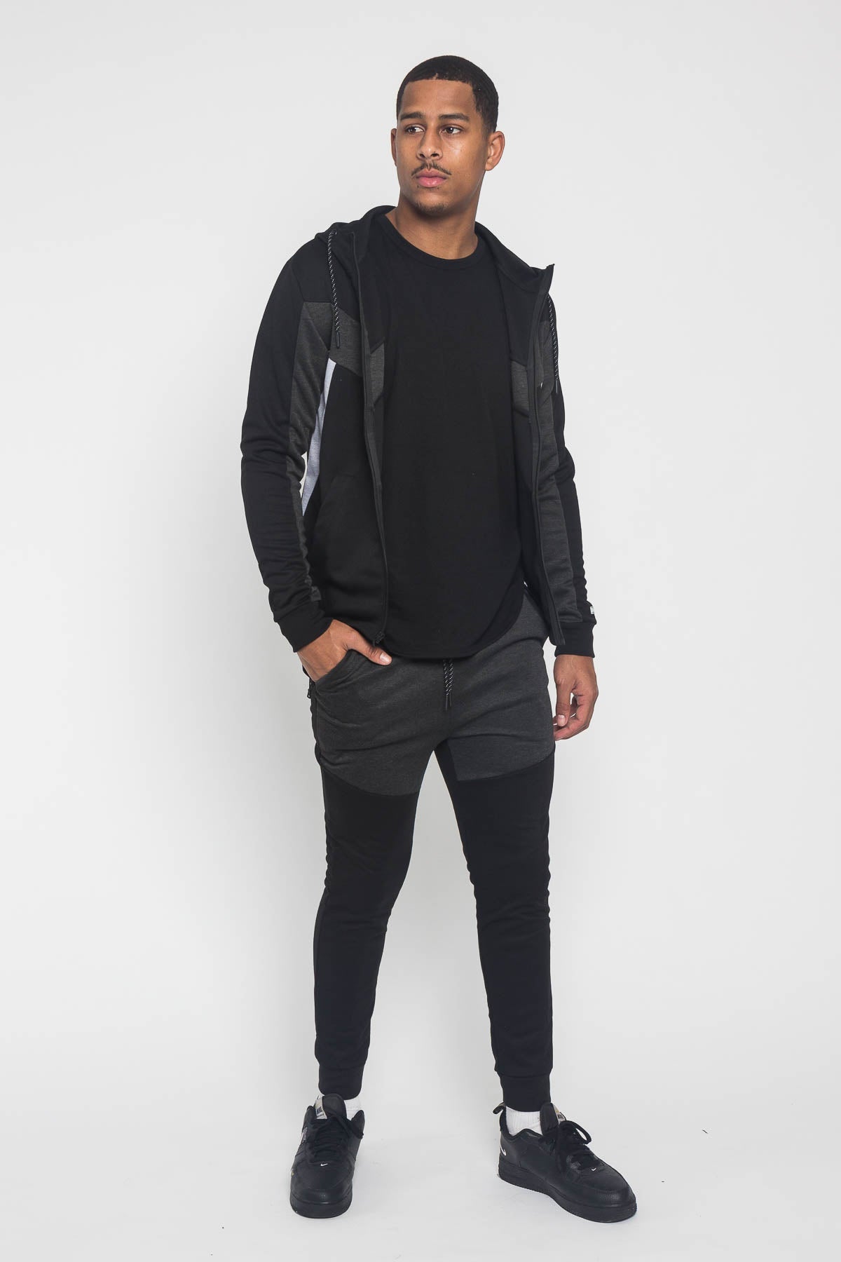 Tri Colored Tracksuit Set