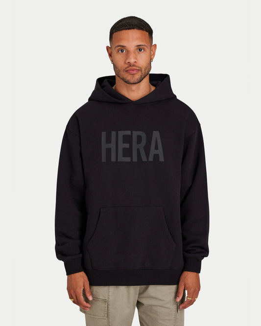 Mens Label Oversized Hoodie