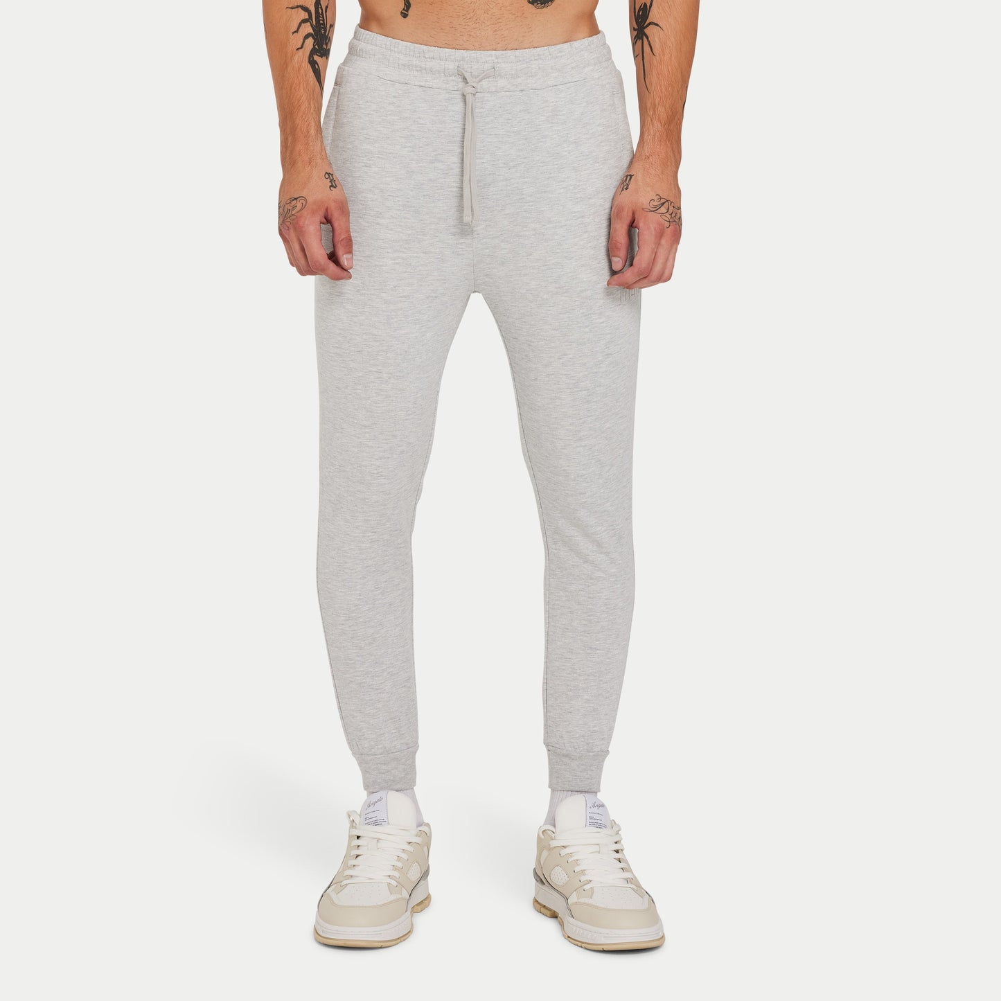 REWEAR  Focus Tapered Sweatpant - Grey Marl