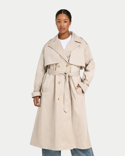 Womens Oversized Trench Coat