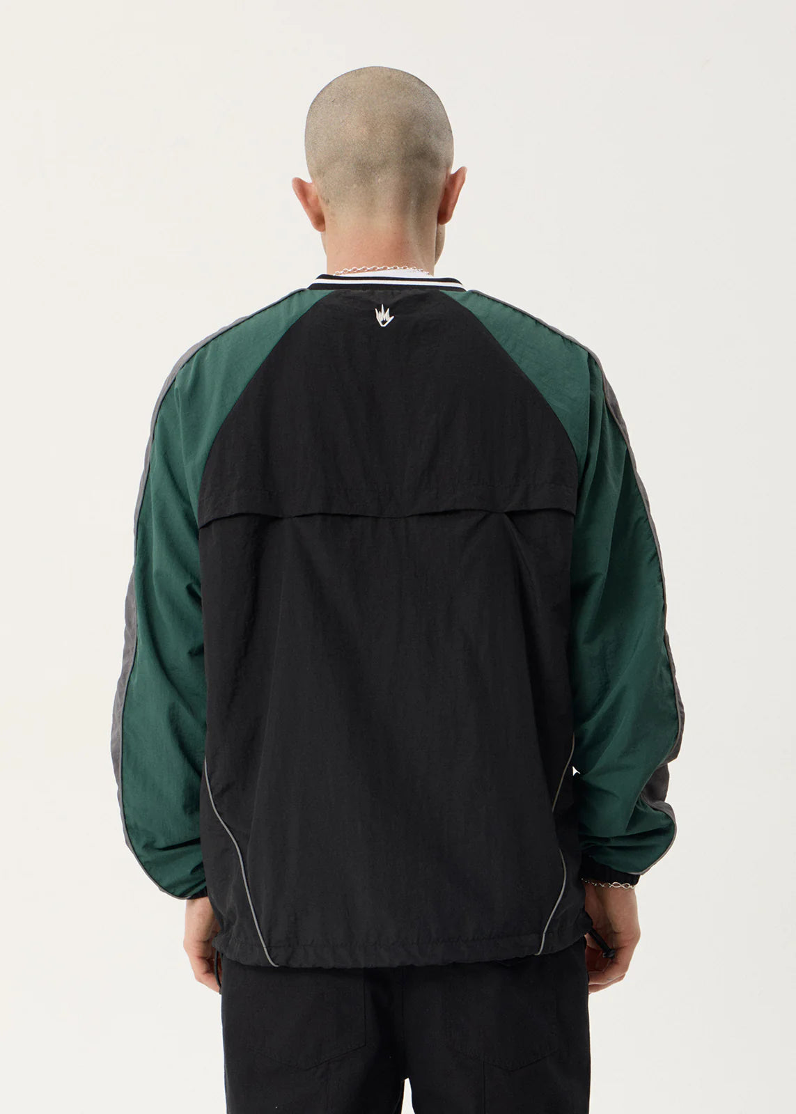 AFENDS Mens Nationals - Sports Crew Neck - Black
