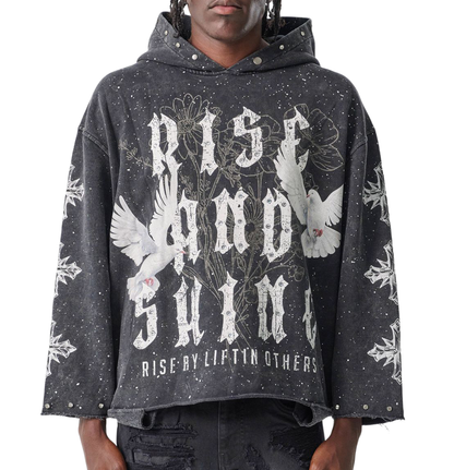 Rise And Shine French-Terry Hoodie