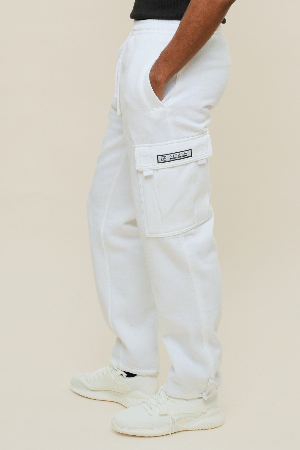 Fleece Heavyweight Cargo Sweat Pants
