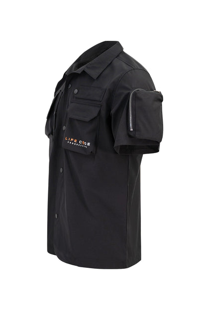 Nylon Taslan Short Sleeve Shirt