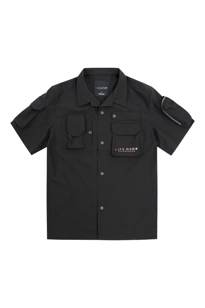 Nylon Taslan Short Sleeve Shirt