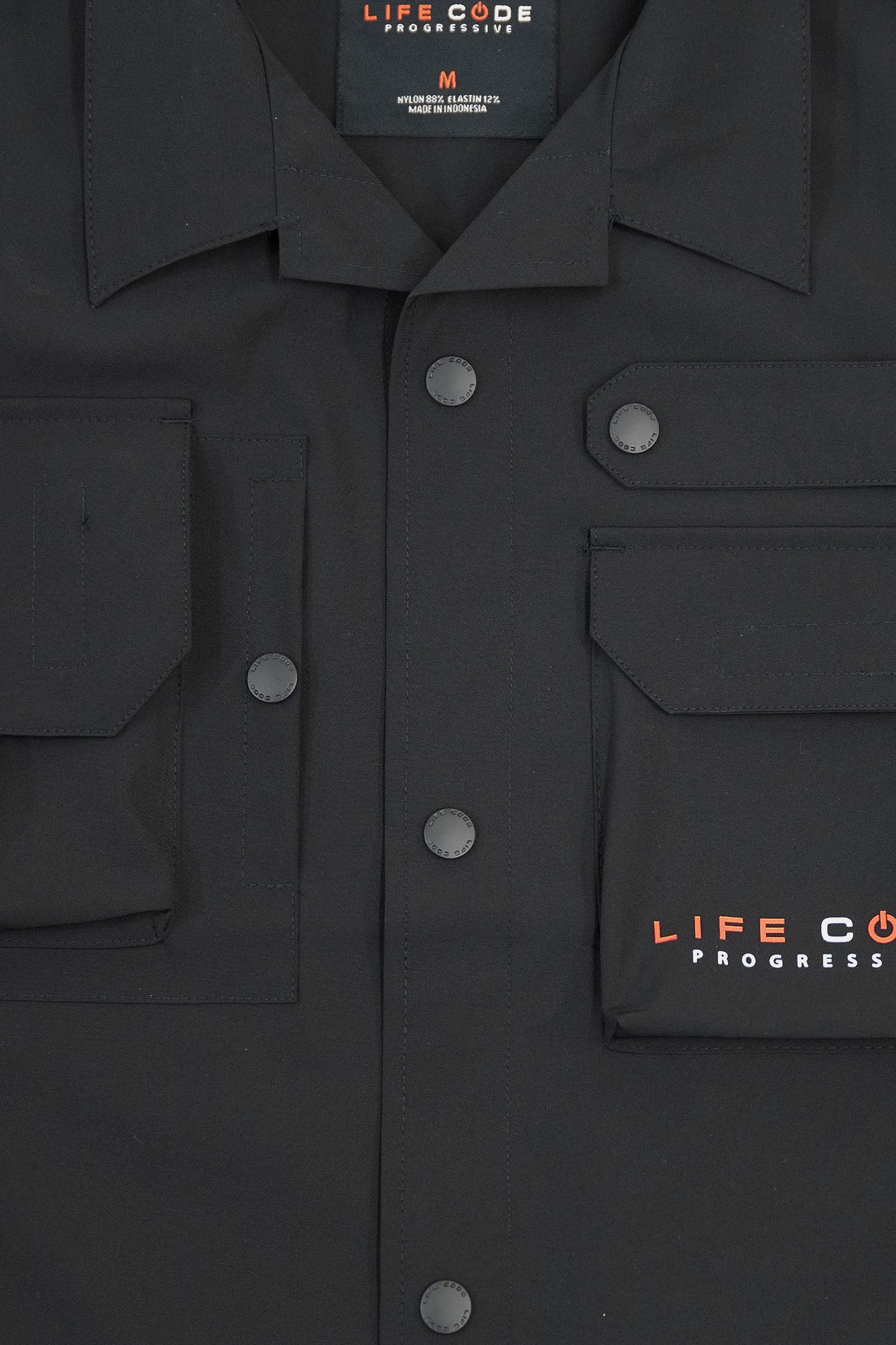 Nylon Taslan Short Sleeve Shirt