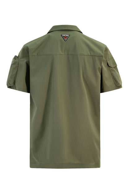 Nylon Taslan Short Sleeve Shirt