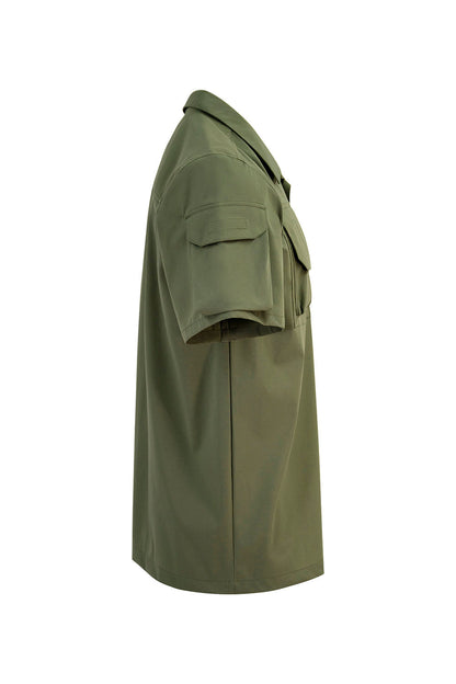 Nylon Taslan Short Sleeve Shirt