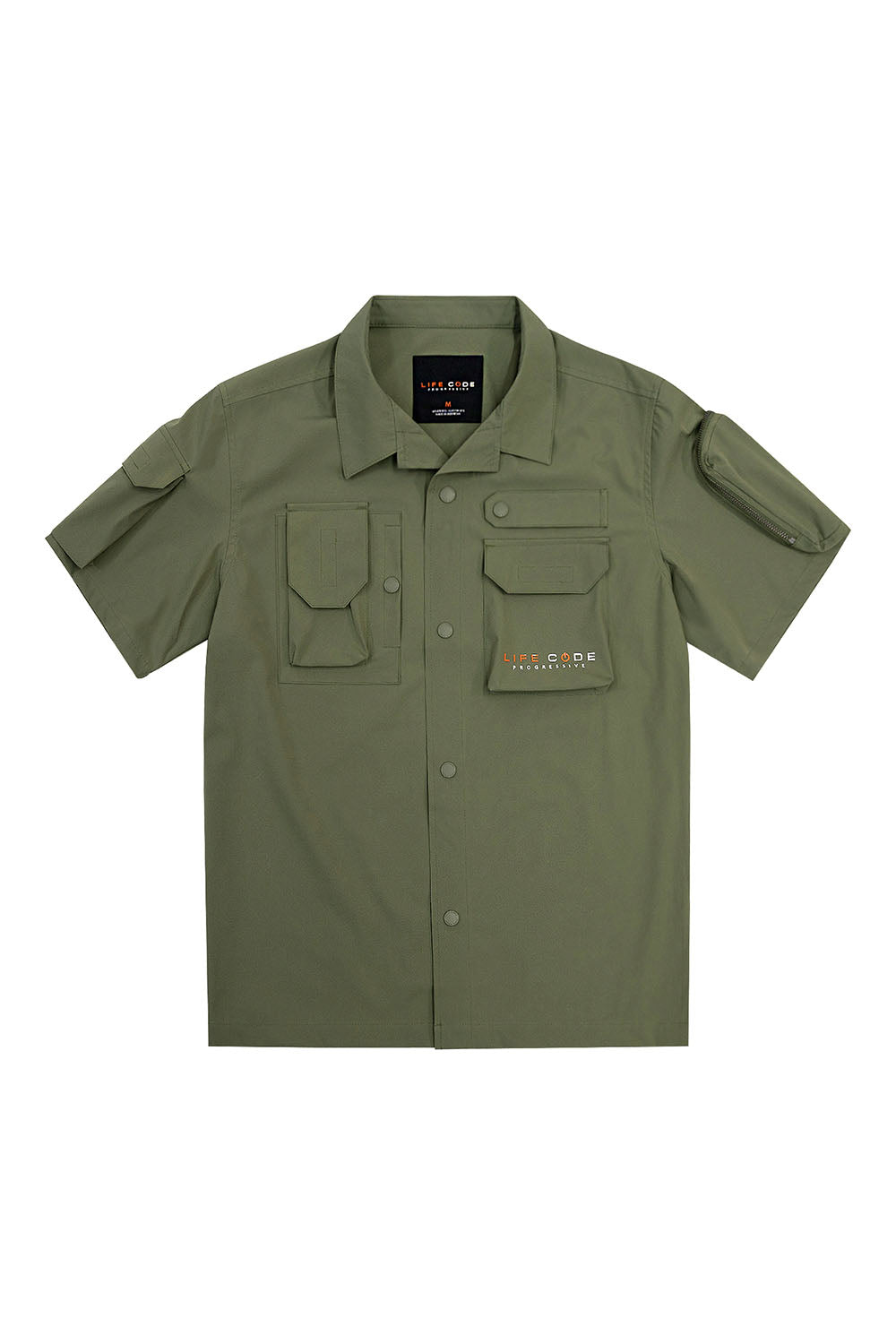 Nylon Taslan Short Sleeve Shirt