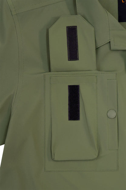 Nylon Taslan Short Sleeve Shirt