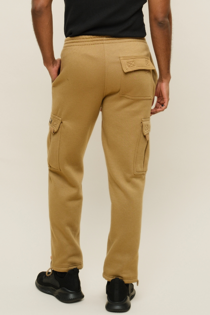 Fleece Heavyweight Cargo Sweat Pants