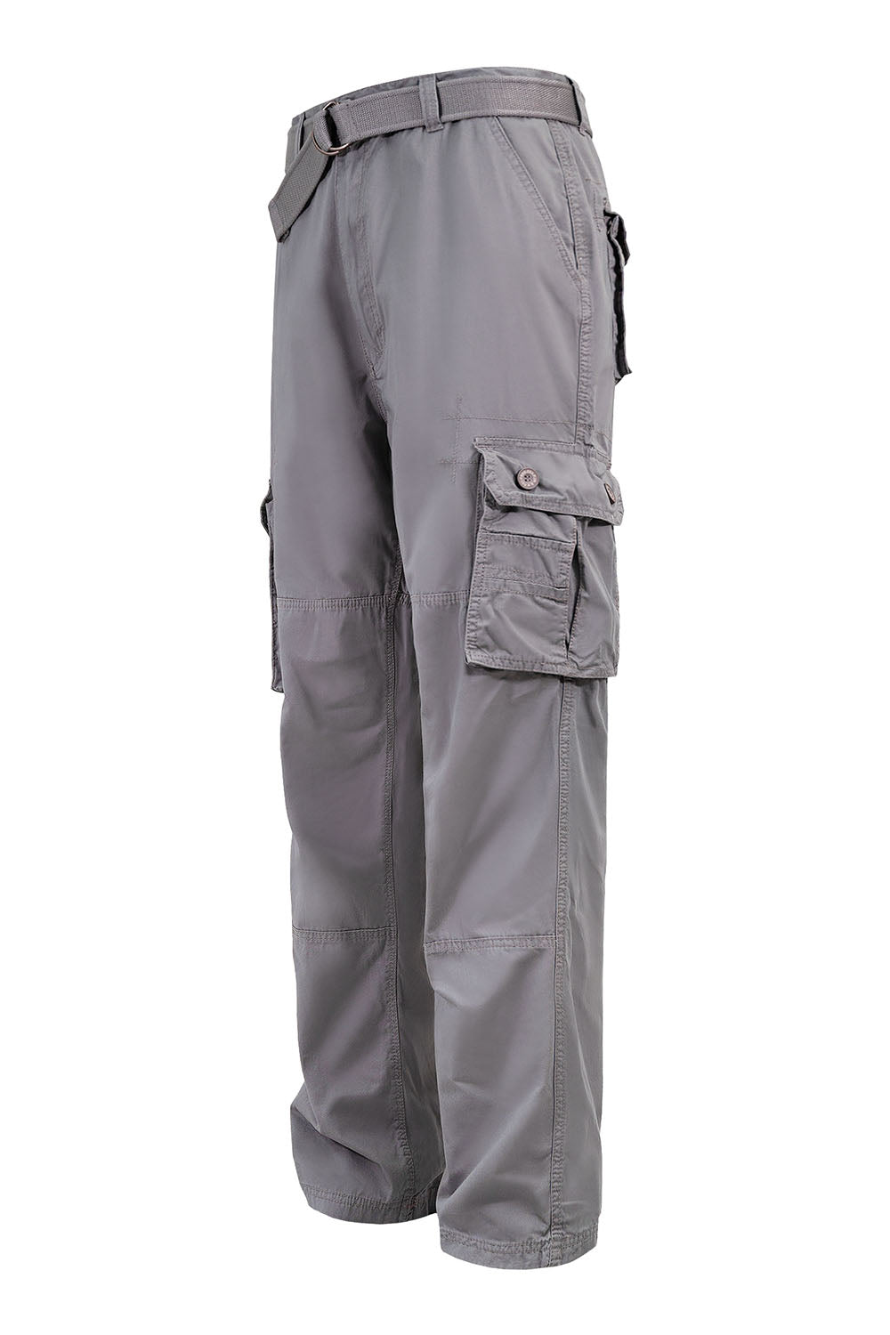 Men's Essential Enzyme Washed Twill Cargo Pants (1)