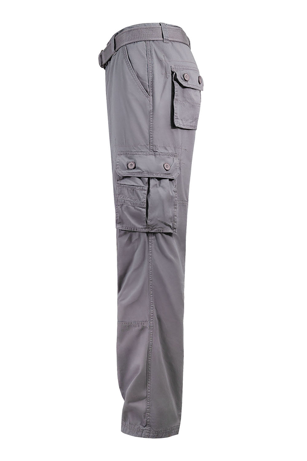 Men's Essential Enzyme Washed Twill Cargo Pants (1)