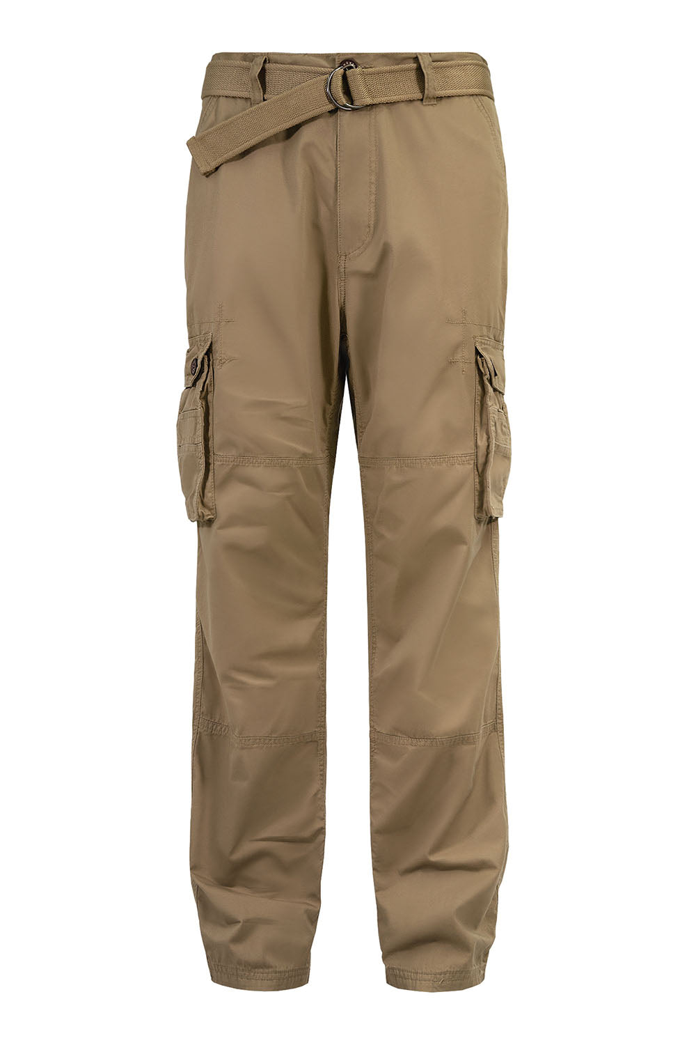 Men's Essential Enzyme Washed Twill Cargo Pants (1)