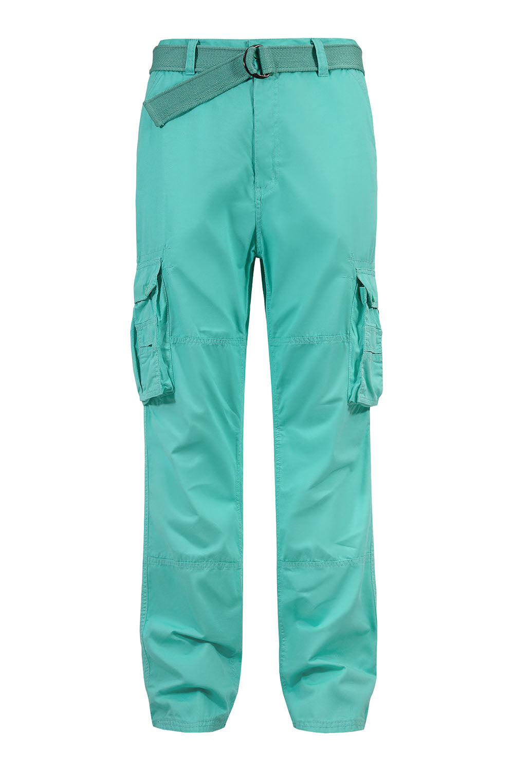 Men's Essential Enzyme Washed Twill Cargo Pants (1)