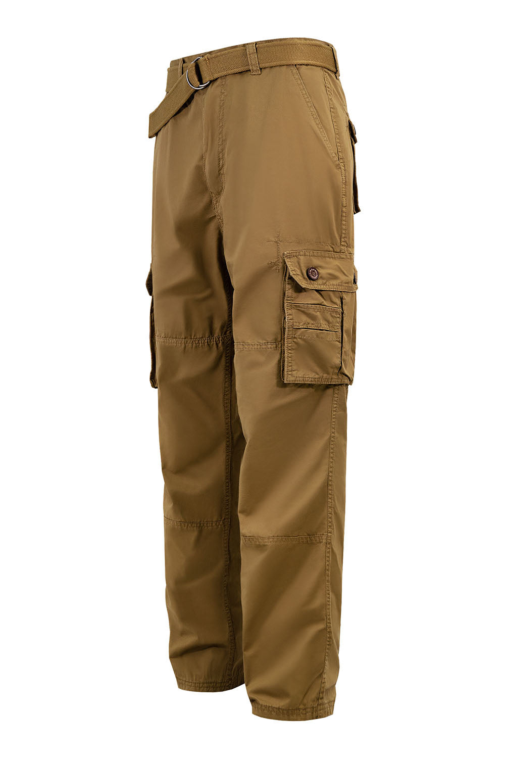 Men's Essential Enzyme Washed Twill Cargo Pants (2)