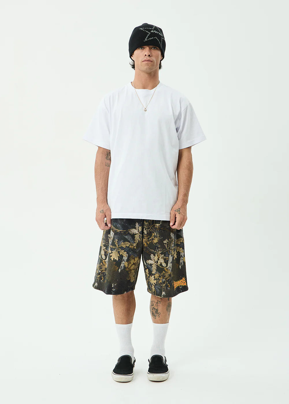 AFENDS Mens Find Me - Fleece Short 18" - Find Me