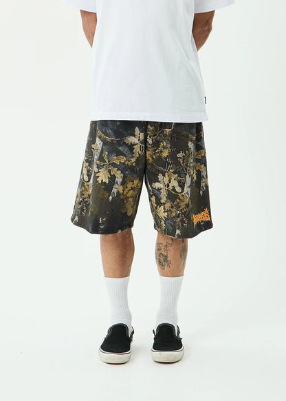 AFENDS Mens Find Me - Fleece Short 18" - Find Me